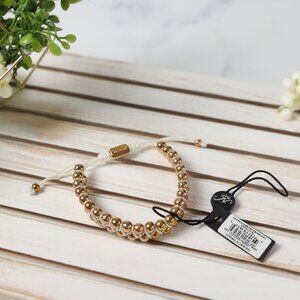 NOGU Adjustable Rose Gold | White | Vitality Bracelet NWT
